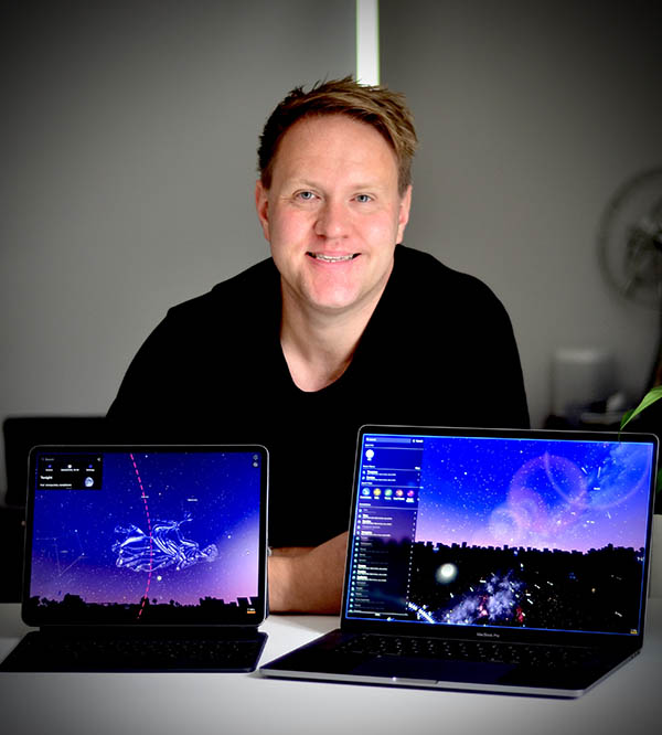 Andy Weekes, founder of iCandi Apps